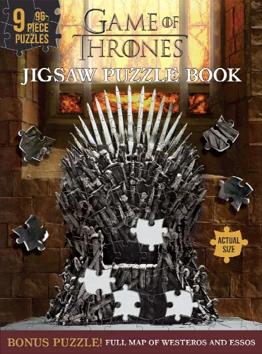 Game of Thrones Jigsaw Puzzle Book by Thunder Bay Press - Image 1
