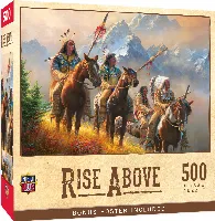 MasterPieces Tribal Spirit Jigsaw Puzzle - Rise Above - 500 Piece