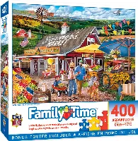 MasterPieces Family Time Jigsaw Puzzle - Farm Fresh - 400 Piece