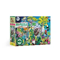 eeBoo Rainforest Life Jigsaw Puzzle - 20 Piece