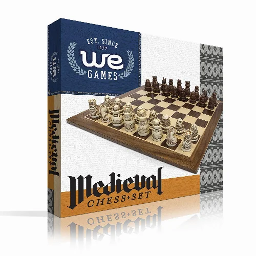 We Games Medieval Chess Set - Image 1