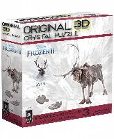 BePuzzled 3D Crystal Puzzle - Disney Frozen Ii - Sven the Reindeer - 72 Pieces