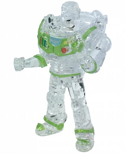 BePuzzled 3D Crystal Puzzle - Disney Toy Story 4 - Buzz Lightyear Clear - 44 Pieces - Image 1