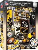 MasterPieces NFL Locker Room Jigsaw Puzzle - Pittsburgh Steelers - 500 Piece