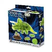 BePuzzled Triceratops & Baby 3D Crystal Puzzle - 61 Piece