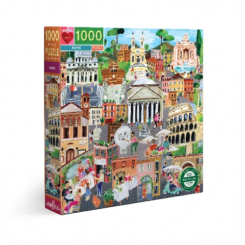 eeBoo Rome Jigsaw Puzzle - 1000 Piece - Image 1