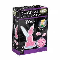 BePuzzled Disney Tinker Bell 3D Crystal Puzzle - Pink - 43 Piece