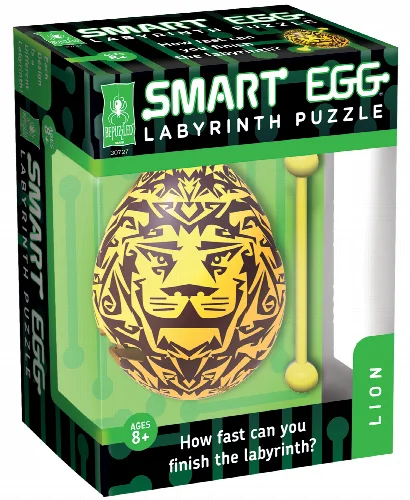 BePuzzled Smart Egg Labyrinth Puzzle - Lion - Image 1