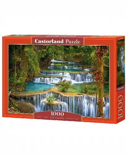 Castorland the Cascade Jigsaw Puzzle Set, 1000 Piece - Image 1