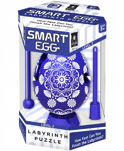 BePuzzled Smart Egg Color Labyrinth Puzzle - Blue - Image 1