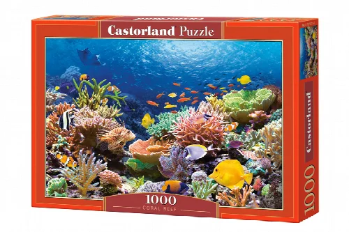 Castorland Coral Reef Fishes Jigsaw Puzzle - 1000 Piece - Image 1