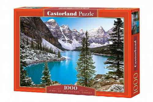 Castorland Jewel of the Rockies, Canada Jigsaw Puzzle - 1000 Piece - Image 1