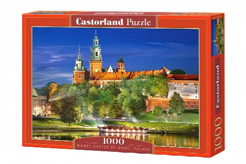 Castorland Wawel Castle by Night, Poland Jigsaw Puzzle - 1000 Piece - Image 1
