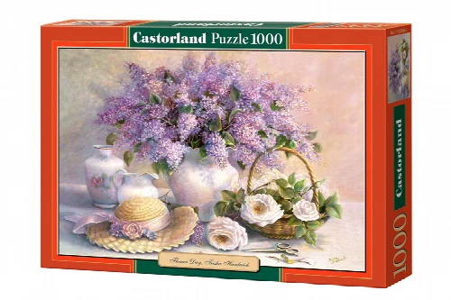 Castorland Flower Day, Trisha Hardwick Jigsaw Puzzle - 1000 Piece - Image 1