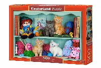 Castorland Kitten Shelves Jigsaw Puzzle - 500 Piece
