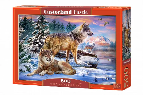 Castorland Wolfish Wonderland Jigsaw Puzzle - 500 Piece - Image 1