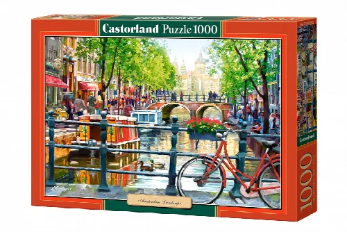 Castorland Amsterdam Landscape Jigsaw Puzzle - 1000 Piece - Image 1