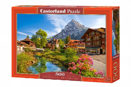 Castorland Kandersteg, Switzerland Jigsaw Puzzle - 500 Piece - Image 1