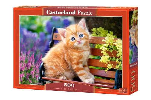 Castorland Ginger Kitten Jigsaw Puzzle - 500 Piece - Image 1