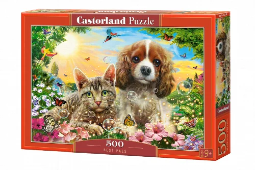 Castorland Best Pals Jigsaw Puzzle - 500 Piece - Image 1