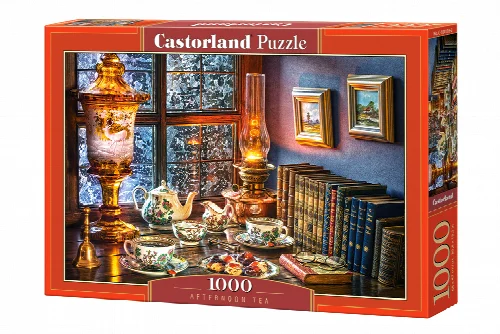 Castorland Afternoon Tea Jigsaw Puzzle - 1000 Piece - Image 1