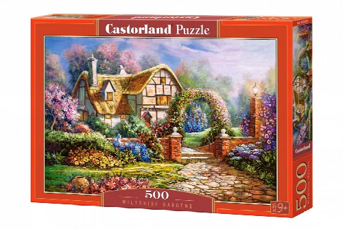 Castorland Wiltshire Gardens Jigsaw Puzzle - 500 Piece - Image 1