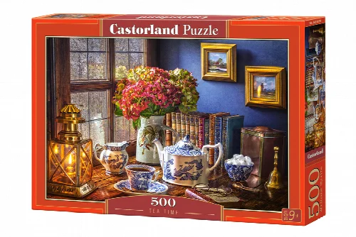 Castorland Tea Time Jigsaw Puzzle - 500 Piece - Image 1