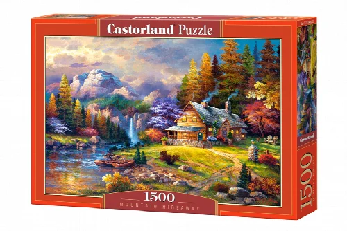 Castorland Mountain Hideaway Jigsaw Puzzle - 1500 Piece - Image 1