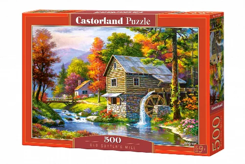 Castorland Old Sutters Mill Jigsaw Puzzle - 500 Piece - Image 1