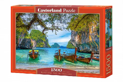 Castorland Beautiful Bay in Thailand Jigsaw Puzzle - 1500 Piece - Image 1