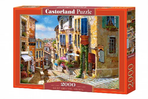 Castorland Saint Emilion, France Jigsaw Puzzle - 2000 Piece - Image 1