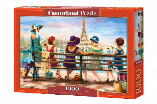 Castorland Girls Day Out Jigsaw Puzzle - 1000 Piece - Image 1