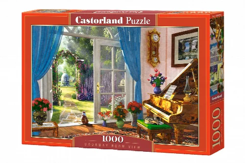 Castorland Doorway Room View Jigsaw Puzzle - 1000 Piece - Image 1