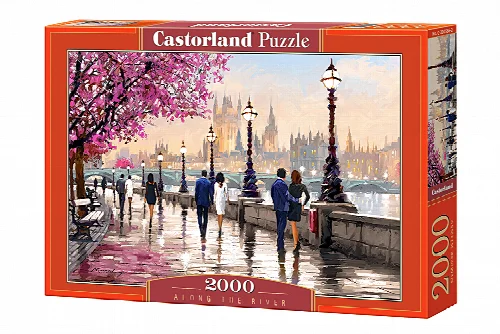 Castorland Along the River Jigsaw Puzzle - 2000 Piece - Image 1