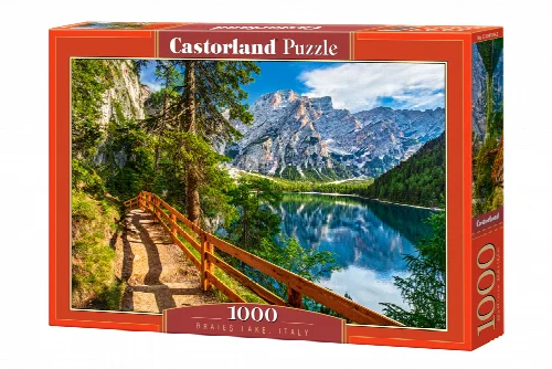 Castorland Braies Lake, Italy Jigsaw Puzzle - 1000 Piece - Image 1