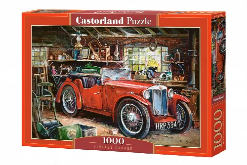 Castorland Vintage Garage Jigsaw Puzzle - 1000 Piece - Image 1