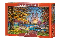 Castorland Autumn Stroll, Central Park Jigsaw Puzzle - 1500 Piece