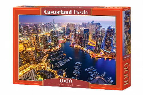 Castorland Dubai at Night Jigsaw Puzzle - 1000 Piece - Image 1