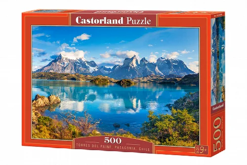 Castorland Torres Del Paine, Patagonia, Chile Jigsaw Puzzle - 500 Piece - Image 1