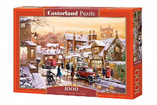 Castorland Vintage Winterland Jigsaw Puzzle - 1000 Piece - Image 1