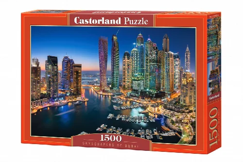 Castorland Skyscrapers of Dubai Jigsaw Puzzle - 1500 Piece - Image 1