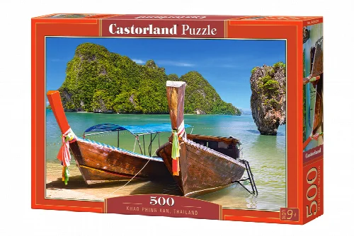 Castorland Khao Phing Kan, Thailand Jigsaw Puzzle - 500 Piece - Image 1