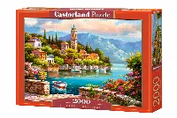 Castorland Village Clock Tower Jigsaw Puzzle - 2000 Piece