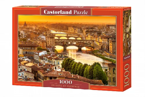 Castorland Bridges of Florence Jigsaw Puzzle - 1000 Piece - Image 1
