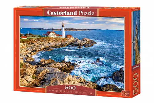 Castorland Sunrise over Cape Elizabeth, USA Jigsaw Puzzle - 500 Piece - Image 1