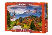 Castorland Autumn in Bavarian Alps, Germany Jigsaw Puzzle - 2000 Piece