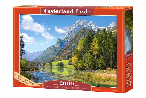 Castorland Mountain Refuge in the Alps Jigsaw Puzzle - 2000 Piece - Image 1