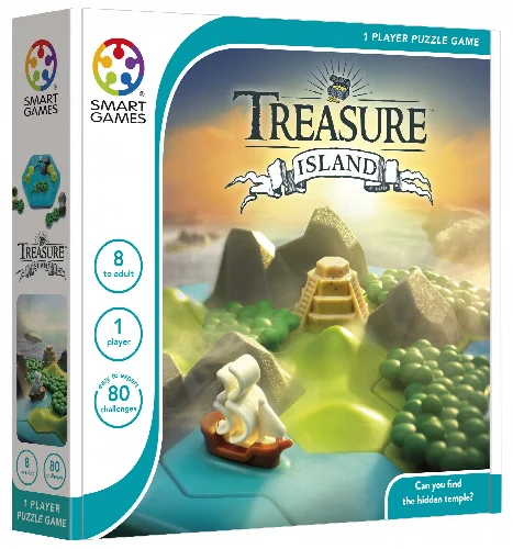 SmartGames Treasure Island Puzzle Game - Image 1