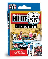 MasterPieces Family Games - Route 66 Theme Playing Cards
