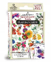 MasterPieces Family Games - Farmer's Almanac Flowers Playing Cards